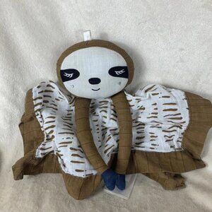 Lulujo Baby Sloth Lovey Blanket
